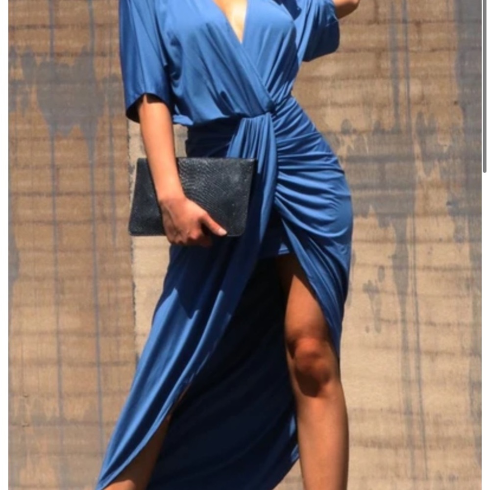 Blue Bodycon Dress